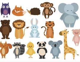 Nro 25 kilpailuun Design jungle/zoo icons &amp; illustrations for our new kindergarten website käyttäjältä Adnan6465