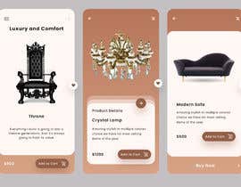 #35 para design futuristic app for furniture shop de mawyajannathul7