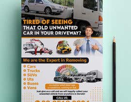 #76 ， flyer design to promote my Car Removal business. 来自 arifhossen21