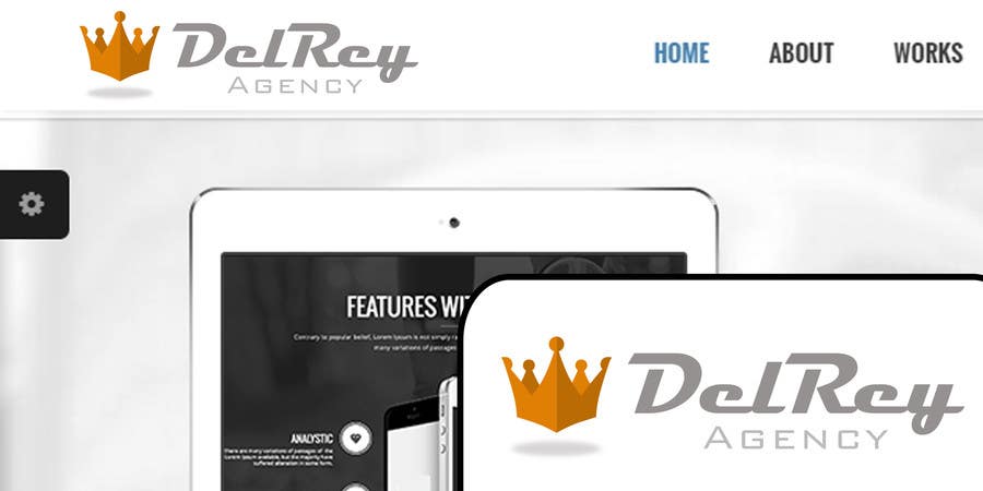 Participación en el concurso Nro.114 para                                                 Design a logo for delreyagency.com
                                            