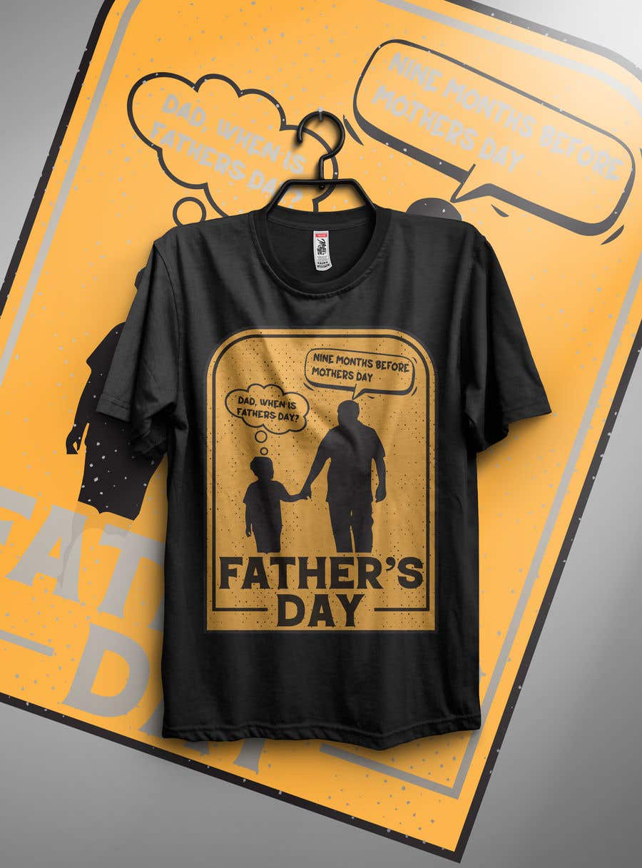 Penyertaan Peraduan #119 untuk                                                 A Funny Design for Father's Day
                                            