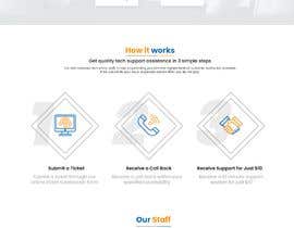 #105 for Website rebuild 2 page site with contact form (Computer Support business) by mdrahad114