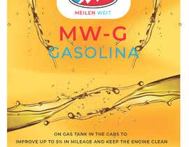 #98 untuk Design a front and back label for MW (fuel additive) oleh ranasavar0175