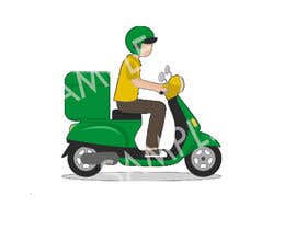 #7 for MAKE THIS IMAGE OF A MOTOCYCLE COLOUR LIKE THE JAMAICAN FLAG. by gregorojas