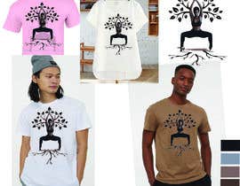 #73 pentru Goddess Yoga Pose T-shirt de către Mahmud2160