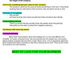 #18 for Write a Document With Ideas for Signing Up Buyers af swapnilpisal080