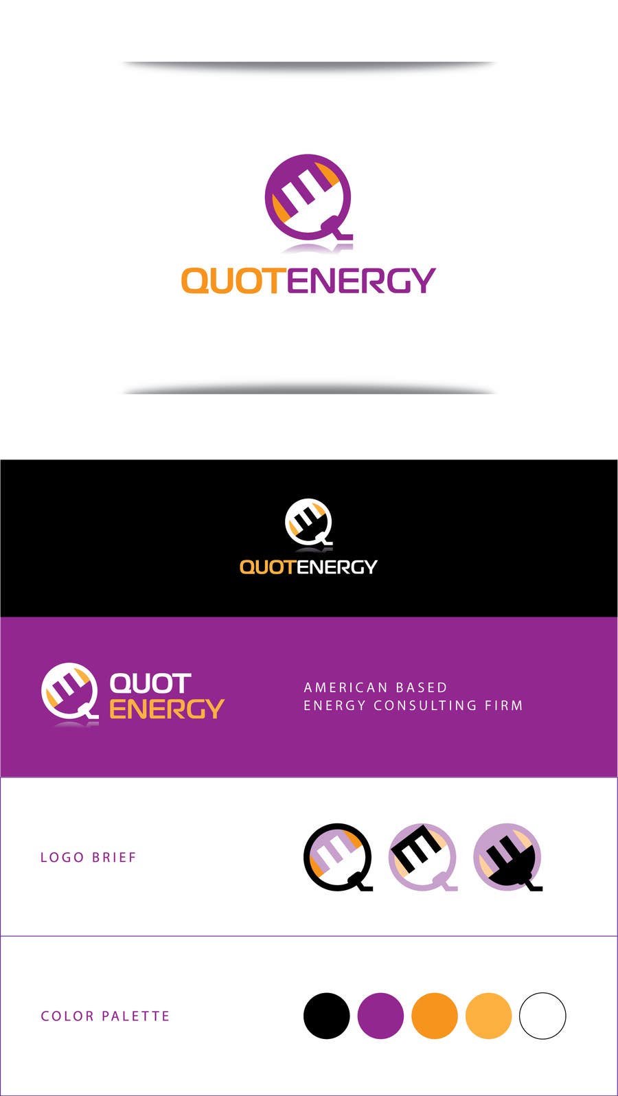 Kilpailutyö #16 kilpailussa                                                 Design a Logo for Quotenergy
                                            