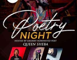 #9 za FLYER FOR MY POETRY NIGHT od maidang34