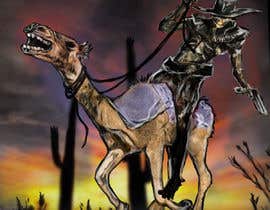 #16 za 3-4 origional drawings camel on skeleton legend of the red ghost od asanlorenzo6