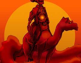 Nambari 11 ya 3-4 origional drawings camel on skeleton legend of the red ghost na jediahbillones