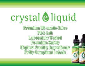 #3 for Design a Banner for Crystal E Liquid - PG/VG Line by VMahoney