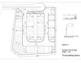 #41 za Truck parking layout od Ortimi2020