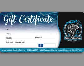 #61 za Gift certificate template od ssandaruwan84