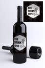#350 untuk Create a Wine Bottle label oleh lma57bc06f92341f