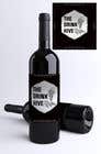 #351 untuk Create a Wine Bottle label oleh lma57bc06f92341f