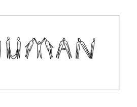 #43 para We need a vector illustration of the word &#039;HUMAN&#039; made out of people de BrandoLabel