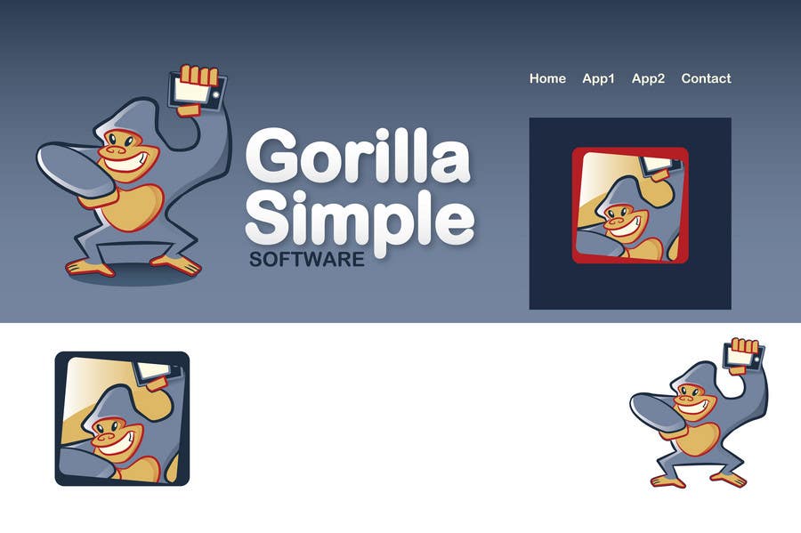 Contest Entry #59 for                                                 Graphic Design for Gorilla Simple Software, LLC
                                            
