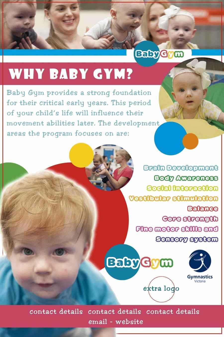 Contest Entry #40 for                                                 Baby Gym Program Marketing Material
                                            