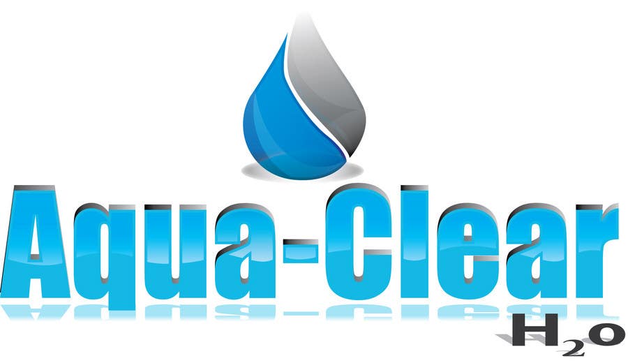 Wasilisho la Shindano #259 la                                                 Logo Design for Aqua-Clear H2O
                                            