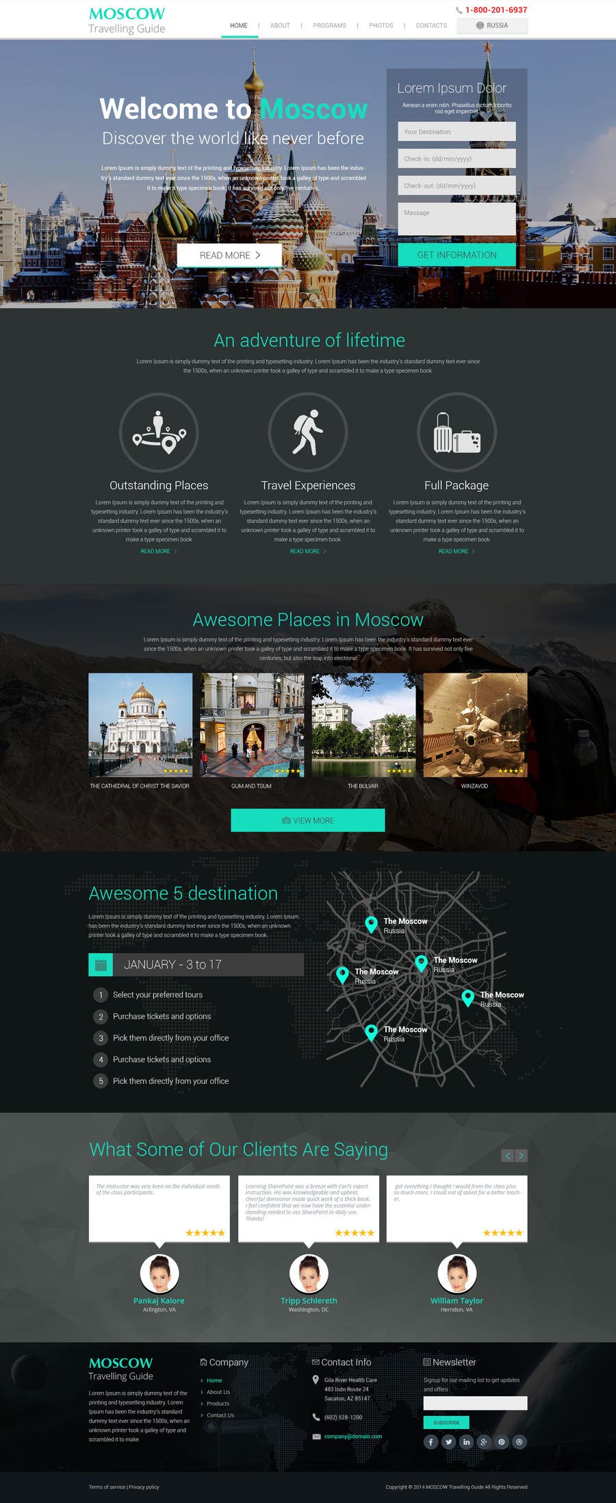 Konkurrenceindlæg #13 for                                                 Design a Website Mockup for City Travelling Guide
                                            