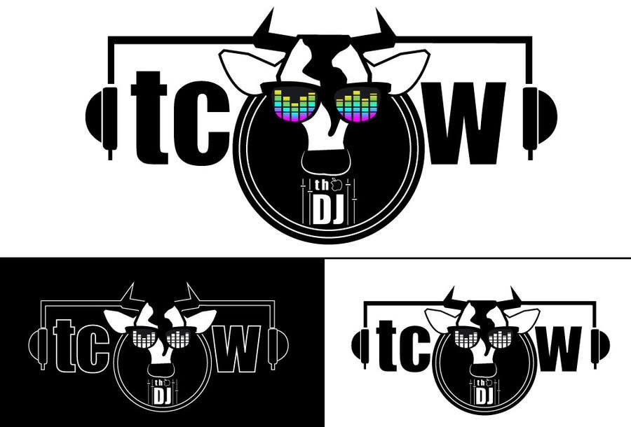 Contest Entry #148 for                                                 DJ Design - "tcow Tha DJ"
                                            