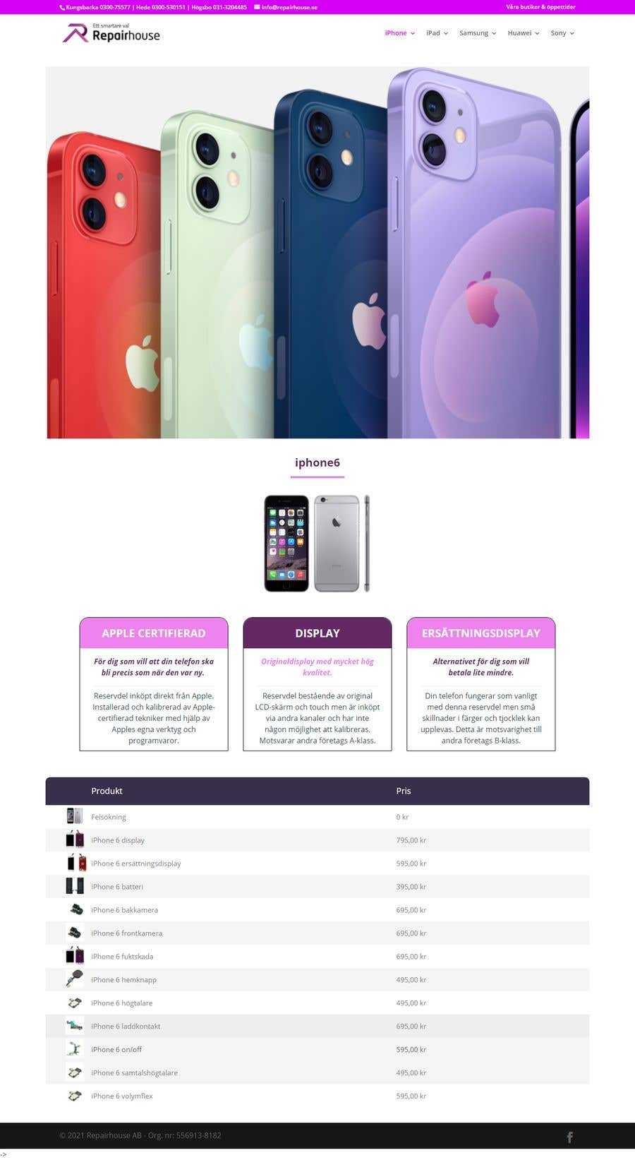 Contest Entry #29 for                                                 Update the design on my pricelist HTML page with CSS
                                            