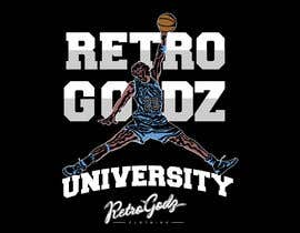 #102 untuk Retro Godz University Rebranding Project T shirt design oleh samsudinusam5