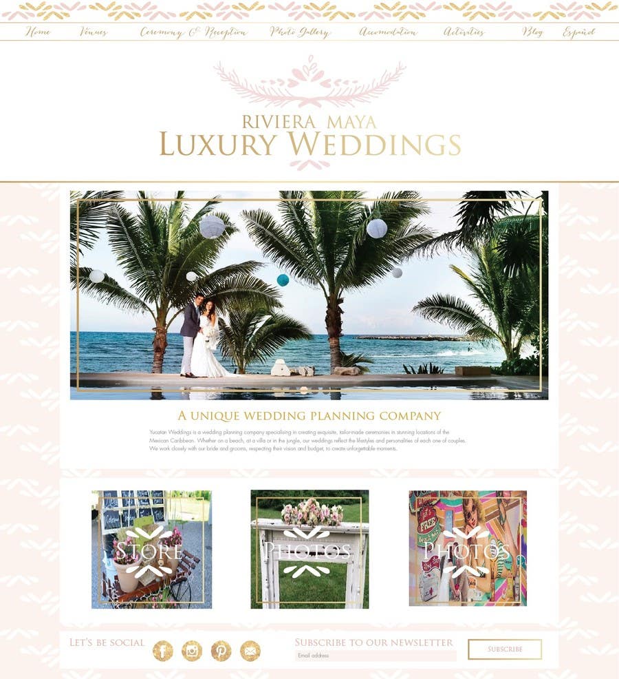 Inscrição nº 103 do Concurso para                                                 Design a logo, banners, icons, etc for Wedding Planning Website
                                            