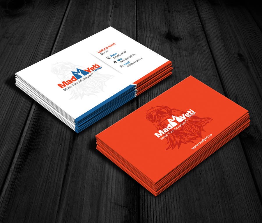Proposition n°80 du concours                                                 Design some Business Cards for Mad Yeti Design
                                            