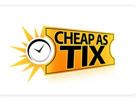 #125 dla Logo Design for Cheap As TIX przez pinky