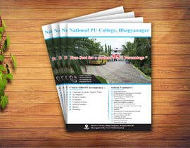 #39 para Flyer design for Degree college  and PU College, Admission Open announcement . Data mentioned Below. Use extra de bashirrased