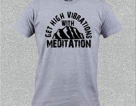 nº 18 pour Meditation themed t-shirt par sarmiento1925 