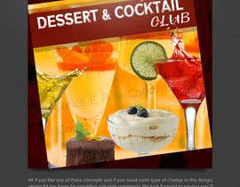 Nro 40 kilpailuun Instagram Square - Dessert &amp; Cocktail Club käyttäjältä carlosren21