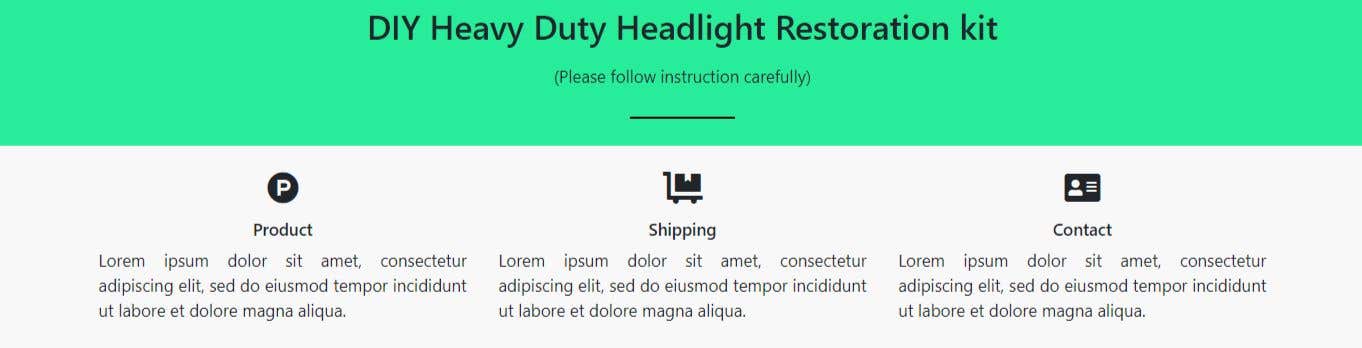 Intrarea #8 pentru concursul „                                                Headlight Restoration kit
                                            ”