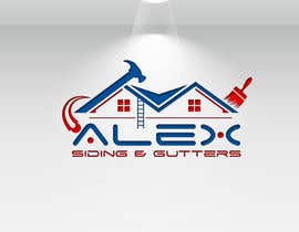 #190 for LOGO ALEX Siding &amp; Gutters by MaaART