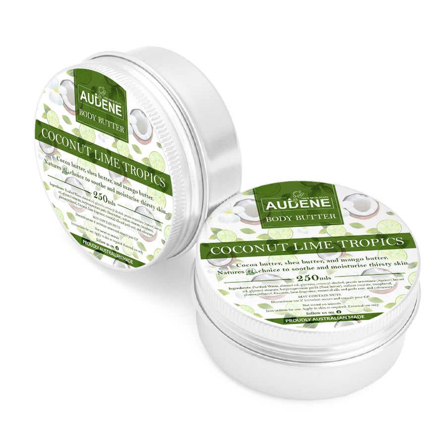 Konkurrenceindlæg #23 for                                                 Cosmetic label Body Butter
                                            