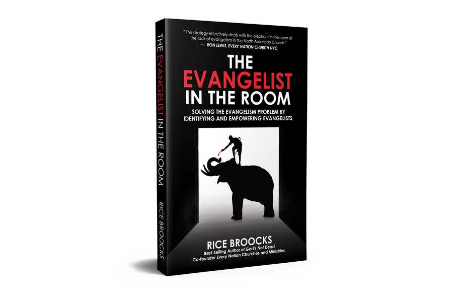 Kilpailutyö #118 kilpailussa                                                 The Evangelist in the Room book cover
                                            