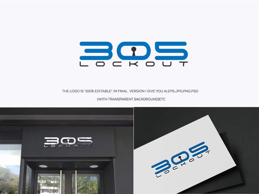 Konkurrenceindlæg #177 for                                                 305 LockOut - Logo Design
                                            