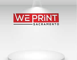 #54 We Print Sacramento Logo részére sabujmiah552 által