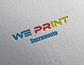 #139 We Print Sacramento Logo részére RNG2525 által