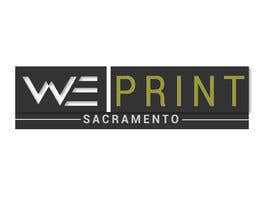 #138 We Print Sacramento Logo részére shakilhossain51 által