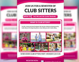 #60 for Babysitting Club Flyer Needed by Jewelrana7542