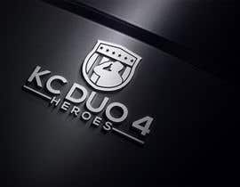 #67 pentru KC Duo 4 Heroes Logo de către khonourbegum19