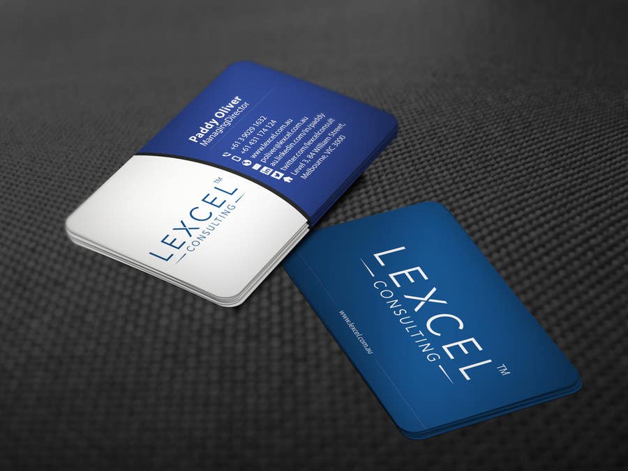 Penyertaan Peraduan #269 untuk                                                 Design some Business Cards for Lexcel Consulting
                                            