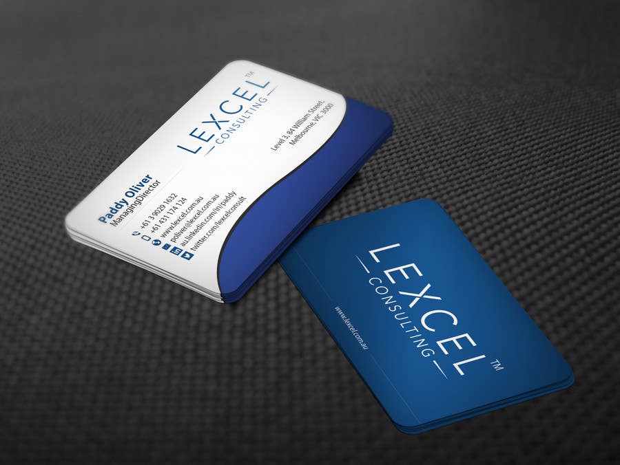 Penyertaan Peraduan #272 untuk                                                 Design some Business Cards for Lexcel Consulting
                                            