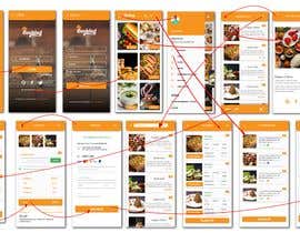 #38 para Design a UI UX for QR food ordering Webapp por Fk747