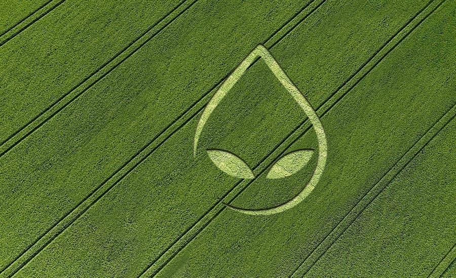 Contest Entry #15 for                                                 PHOTOSHOP!  I need an ALIEN logo photoshopping into a corn field!!
                                            
