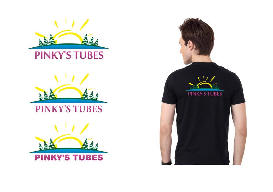 Konkurrenceindlæg #32 for                                                 Design a Logo for River Tubing Company - Pinky's Tubes
                                            