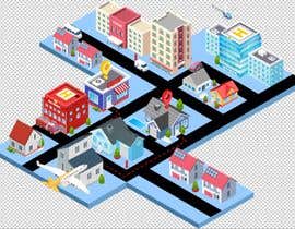 #16 pentru Design an isometric city illustration for a delivery website with simple animation (gif) de către Balasundaram912
