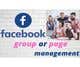 Kilpailutyön #4 pienoiskuva kilpailussa                                                     Posting and Managing FB Group
                                                